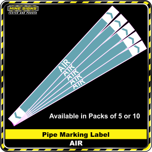 Pipe Marking Label - Air
