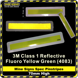 Mine Signs Spec Pinstripe 70mm High
