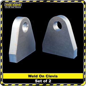 Weld on Clevis Pair