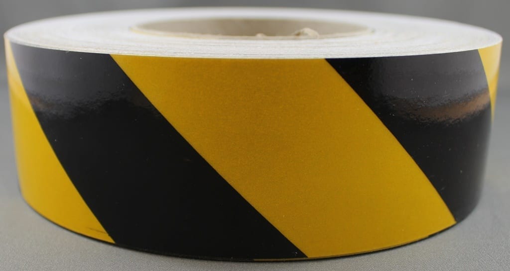 3M Yellow/Black Class 2 (3200 Series) Reflective Tape - LEFT - Image 6