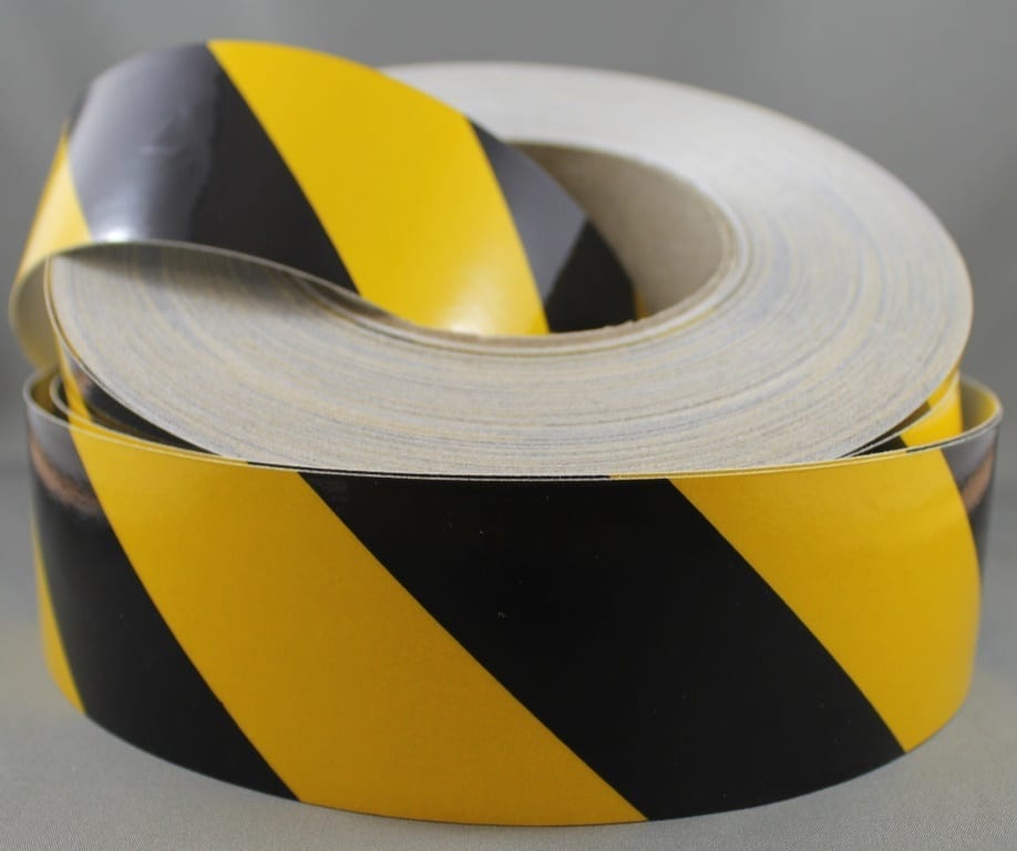 3M Yellow/Black Class 2 (3200 Series) Reflective Tape - LEFT - Image 5