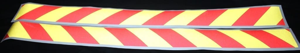 3M Class 2 Reflective Tape - Left & Right Direction 1.15m Pairs - Image 12