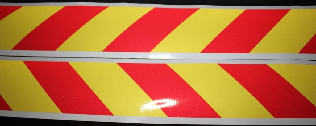 3M Class 2 Reflective Tape - Left & Right Direction 1.15m Pairs - Image 10